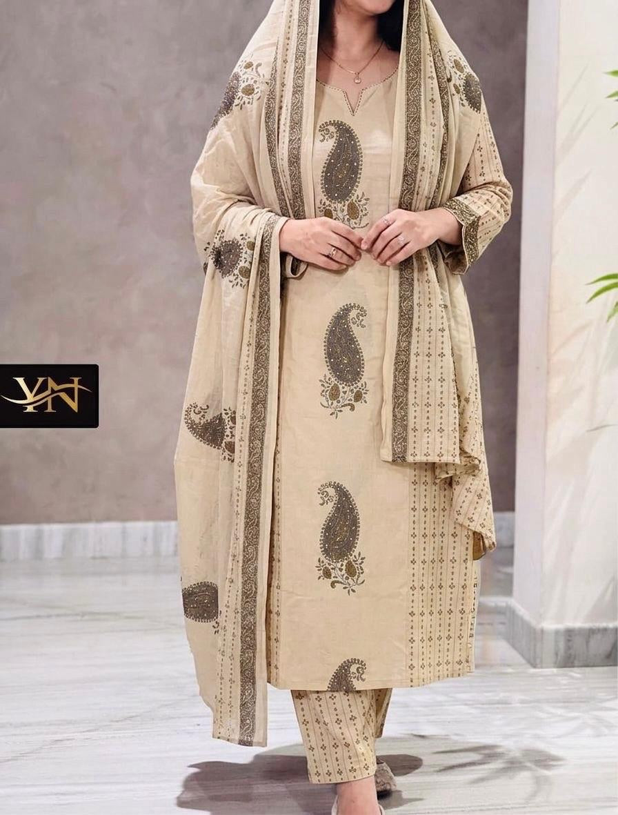 Top pant with Shawl